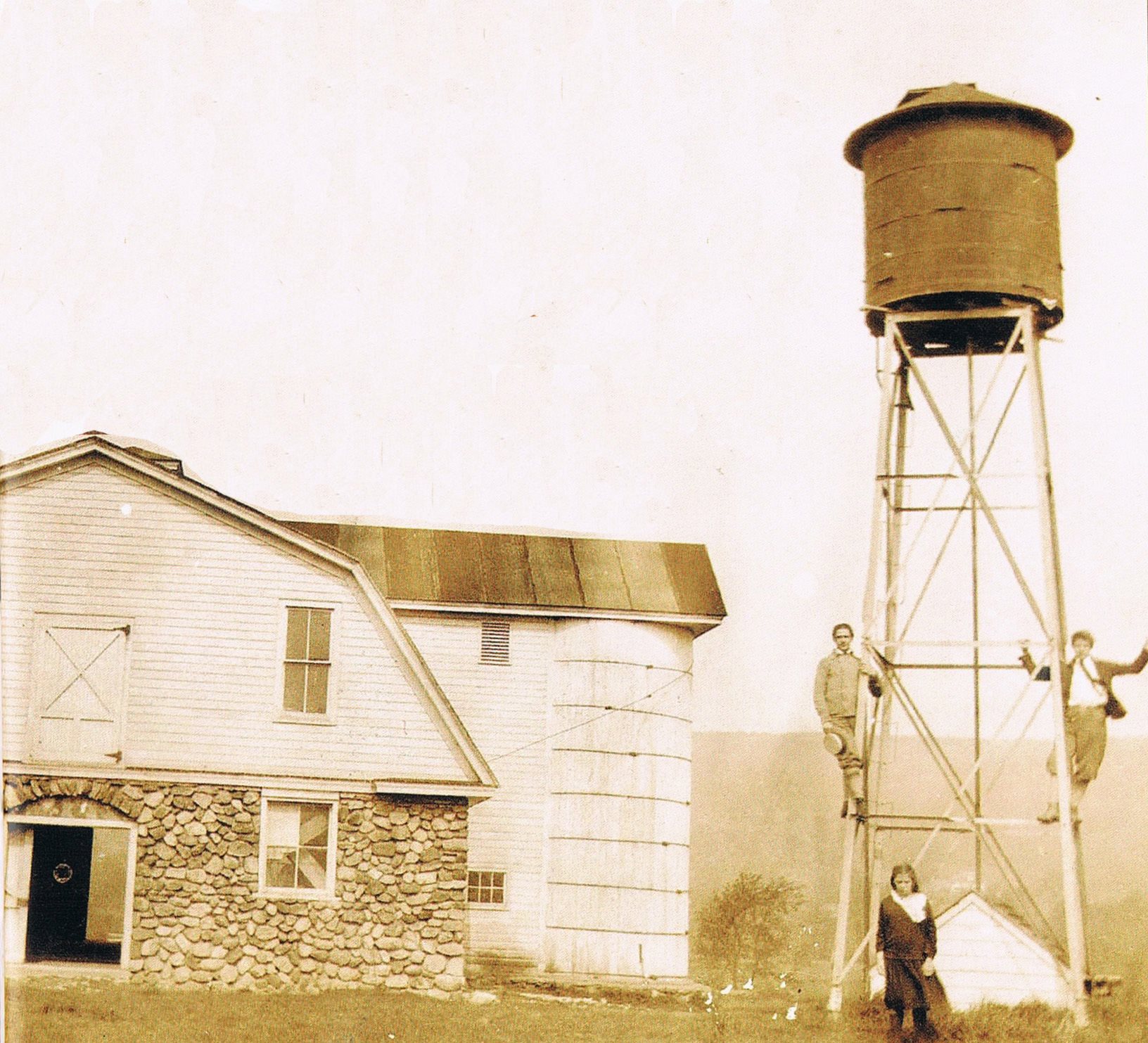 Barn, Silo and Water Tower