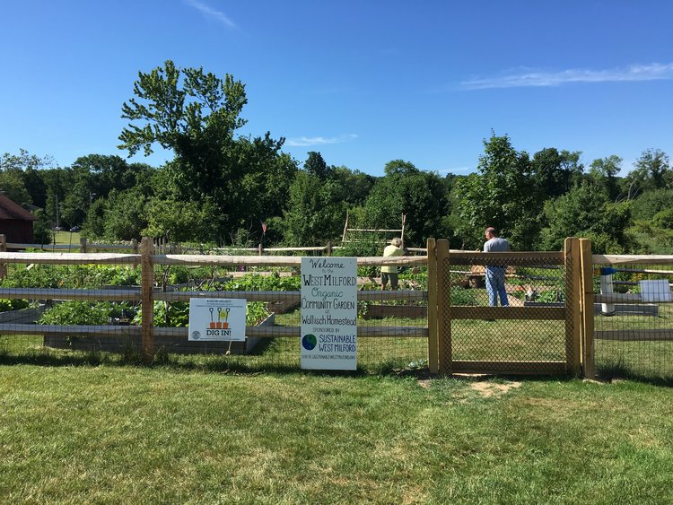 The Sustainable West Milford garden at Wallisch Homestead