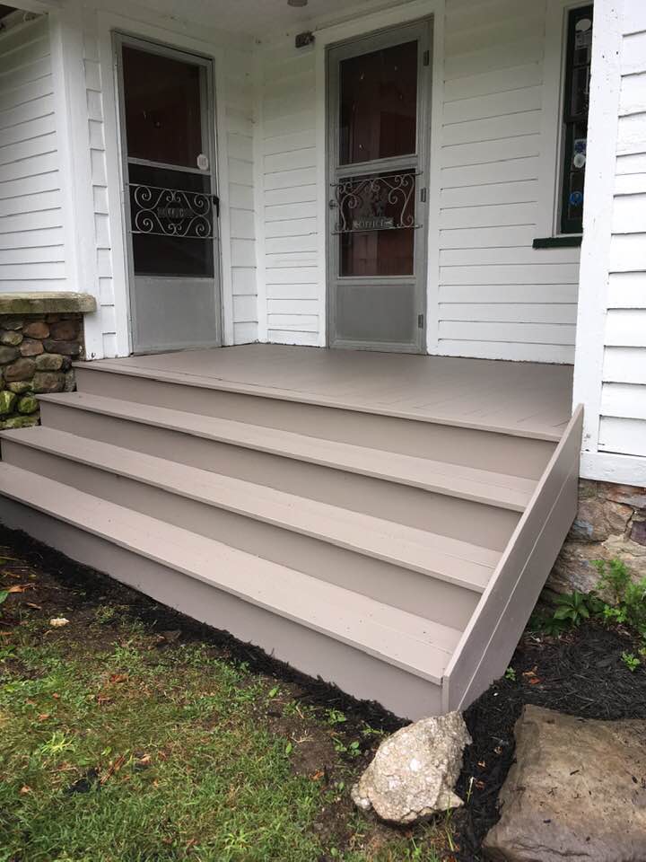 Wallisch Homestead Restoration Stairs