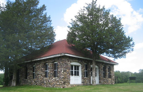 Creamery before restoration