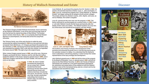 Wallisch Homestead Descriptive Brochure Inside